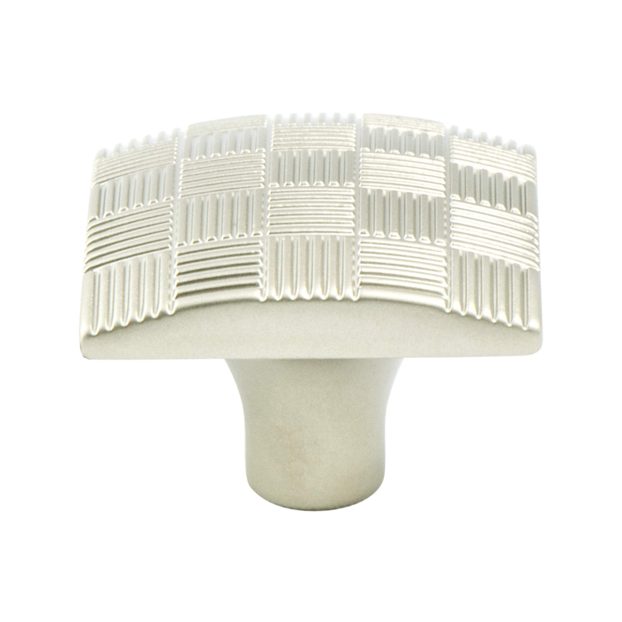 KNOB SQ 29MM VIRTUOSO SATIN NICKEL 25/BO