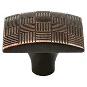 KNOB SQ 34MM VIRTUOSO VERONA BRONZE 25/B