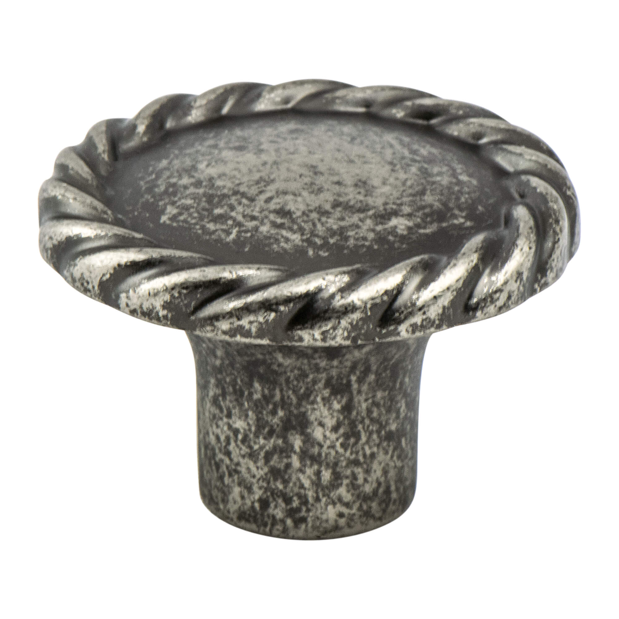KNOB 34MM MAESTRO RUSTIC TIN 25/BOX