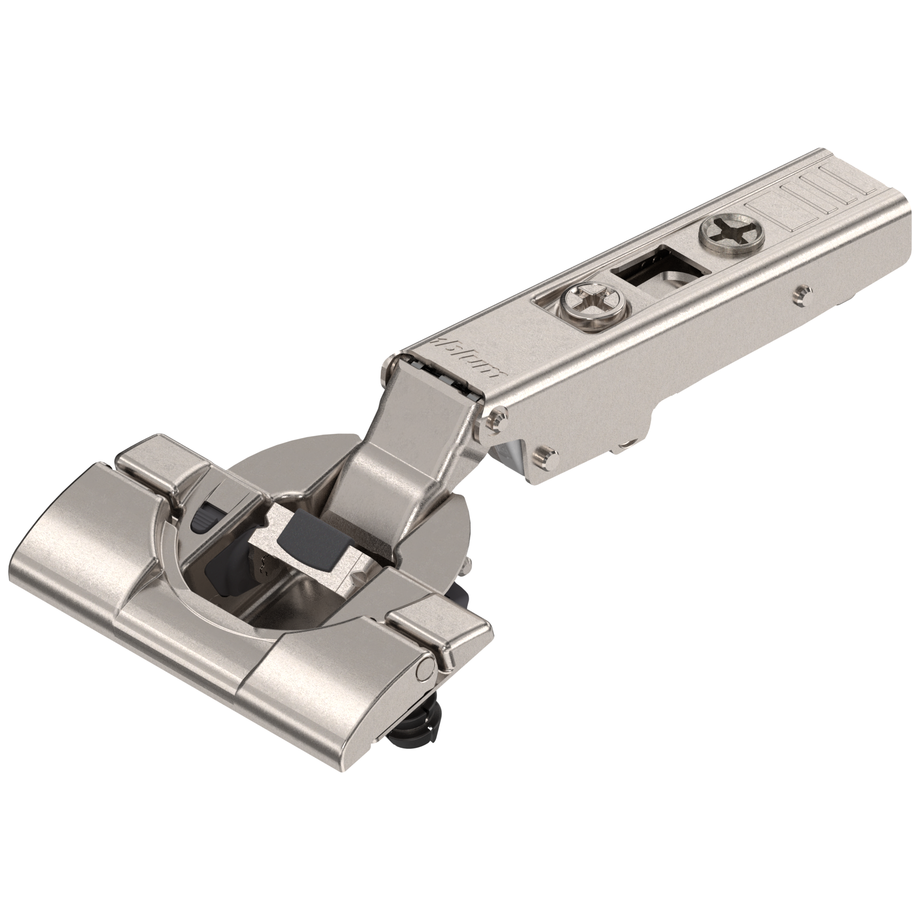 Blum CLIP top BLUMOTION 110° hinges Full overlay Onyx Black
