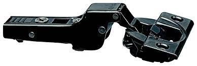 Blum CLIP top BLUMOTION 110° hinges Half overlay Onyx Black