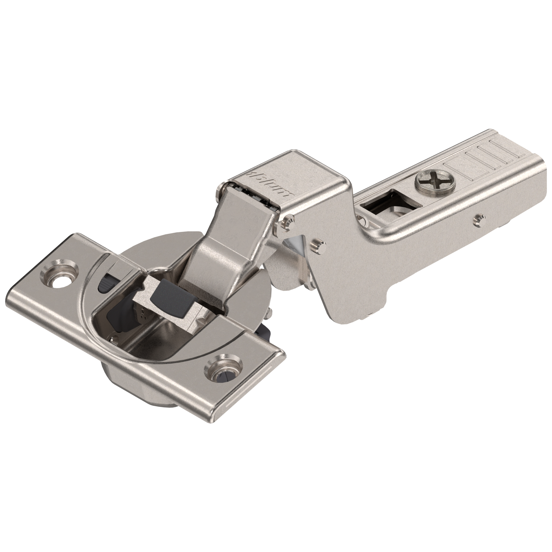 Blum CLIP top BLUMOTION 110° hinges Inset Onyx Black