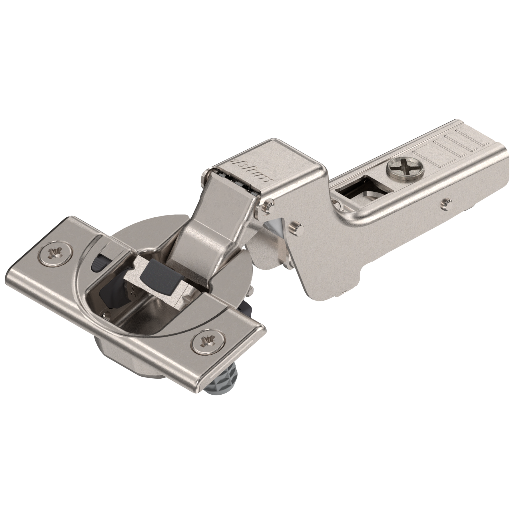 Blum CLIP top BLUMOTION 110° hinges Inset Nickel