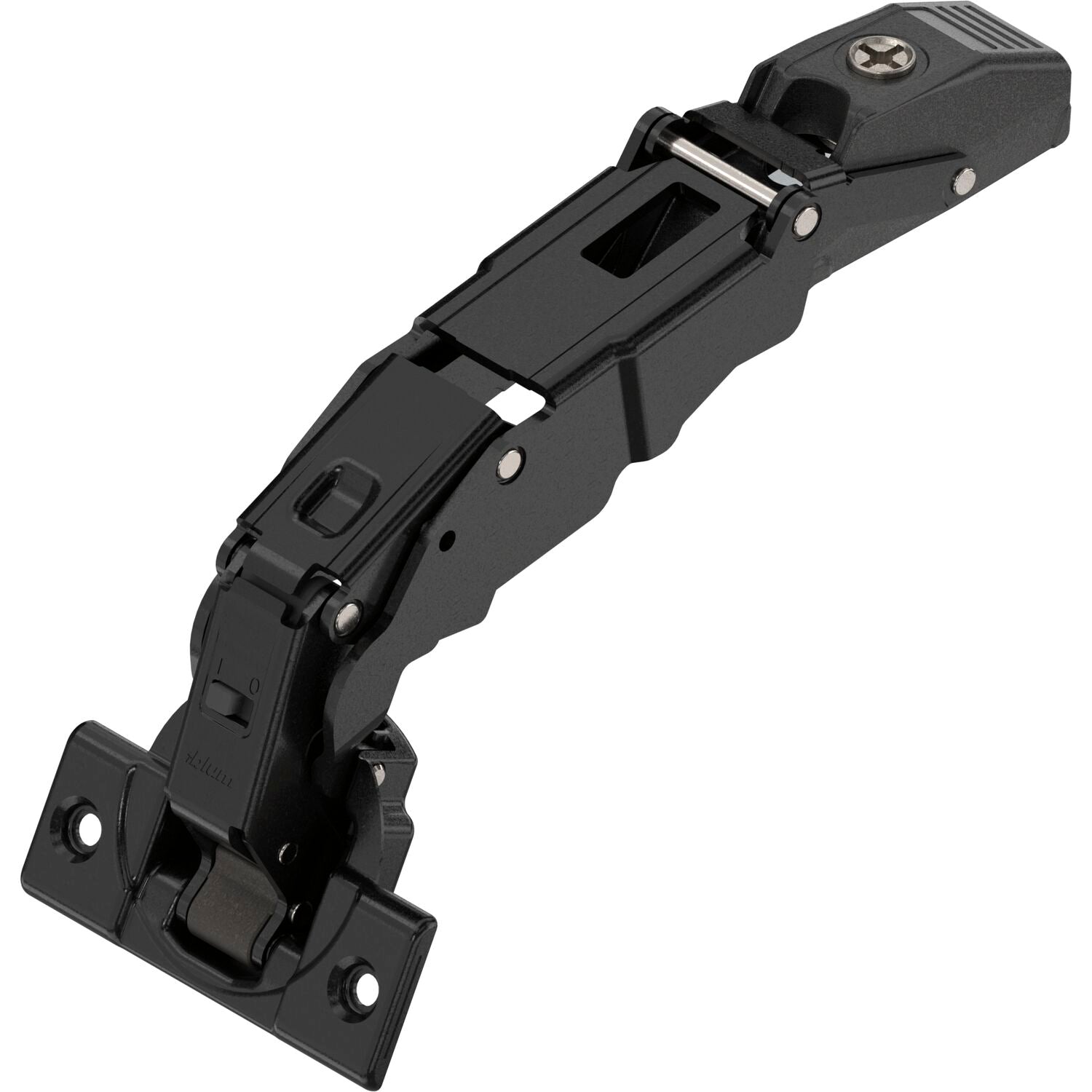 Blum CLIP top BLUMOTION 155° zero protrusion hinges Soft-close Full overlay Onyx Black