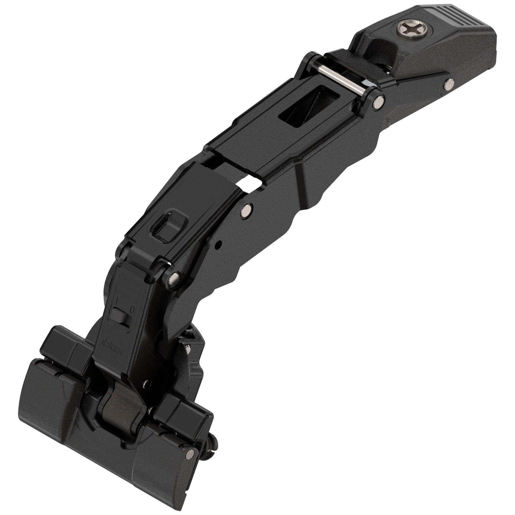 Blum CLIP top BLUMOTION 155° zero protrusion hinges Soft-close Full overlay Onyx Black