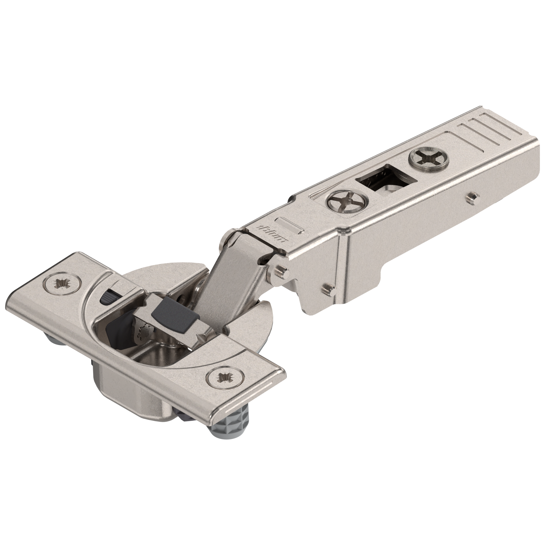 Blum CLIP top BLUMOTION 95° thick door hinges Full overlay Nickel