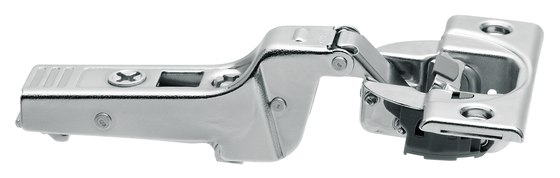Blum CLIP top BLUMOTION 95° thick door hinges Half overlay Nickel