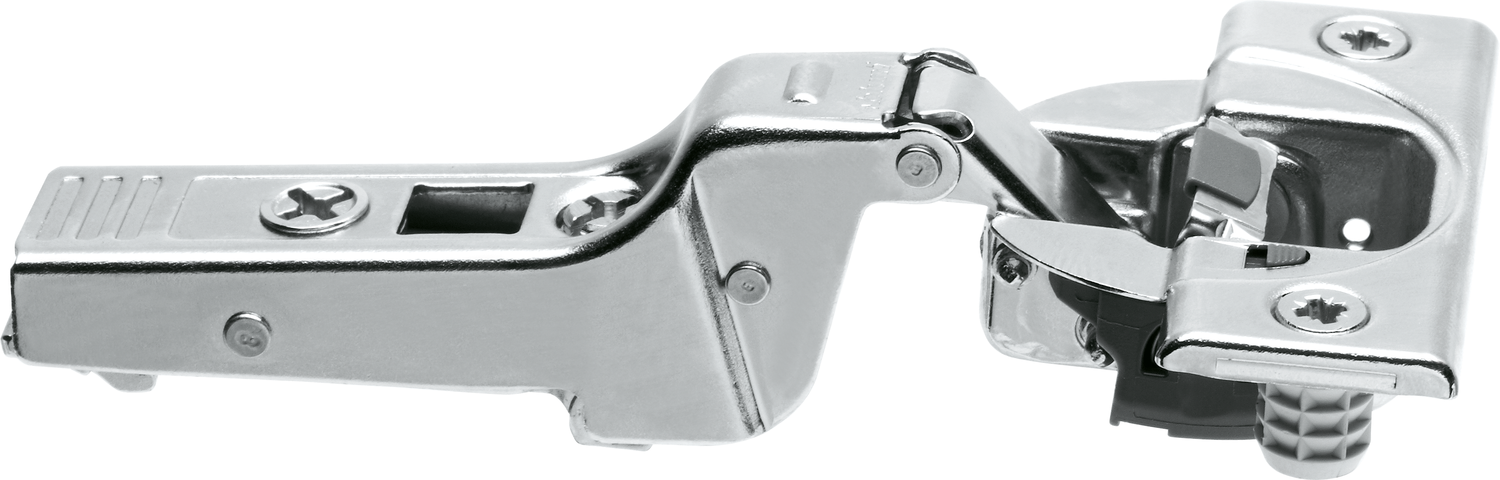 Blum CLIP top BLUMOTION 95° thick door hinges Half overlay Nickel