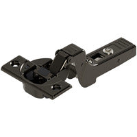 Blum CLIP top BLUMOTION 95° thick door hinges Inset Onyx Black