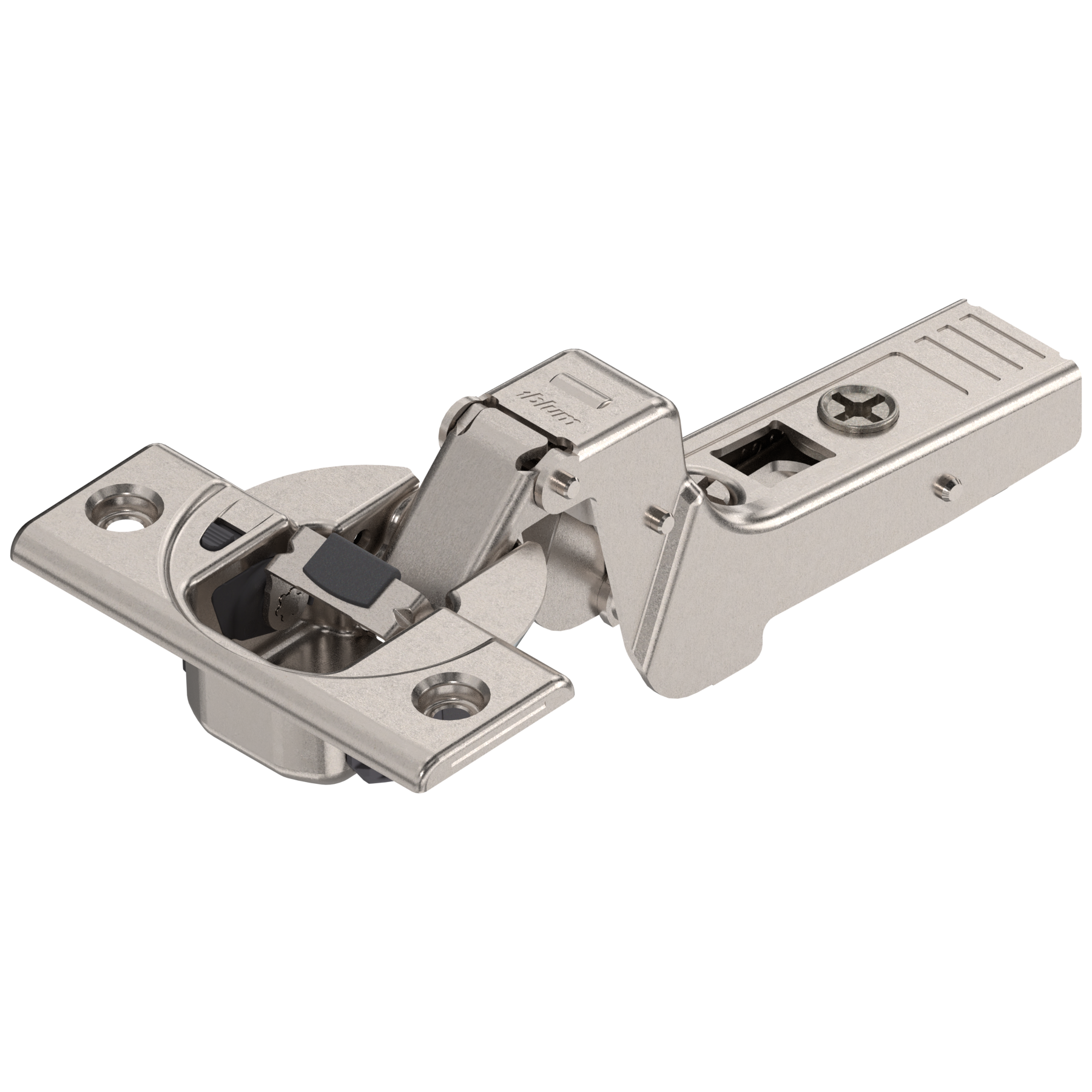 Blum CLIP top BLUMOTION 95° thick door hinges Inset Onyx Black