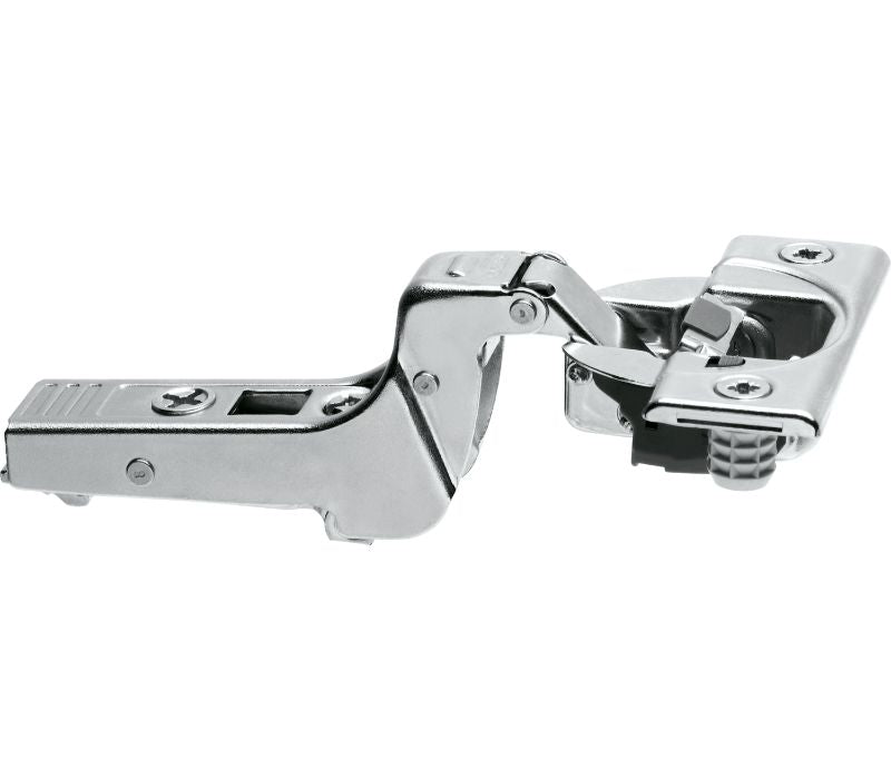 Blum CLIP top BLUMOTION thick door hinge 95°, inset application, hinge cup: press-in