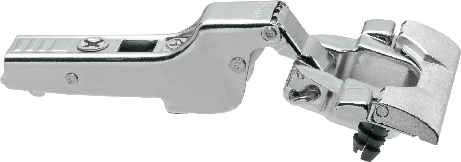 Blum CLIP top 110° hinges Self-closing Half overlay Nickel