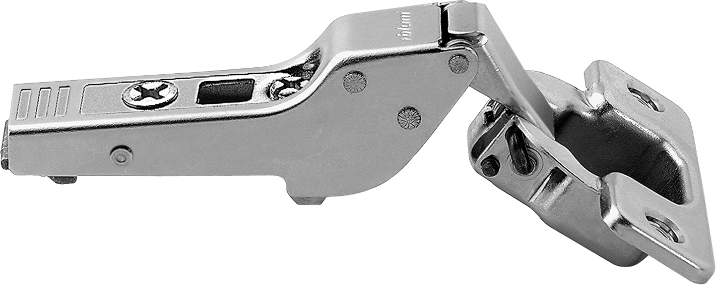 Blum CLIP top 120° hinges Self-closing Half overlay Nickel