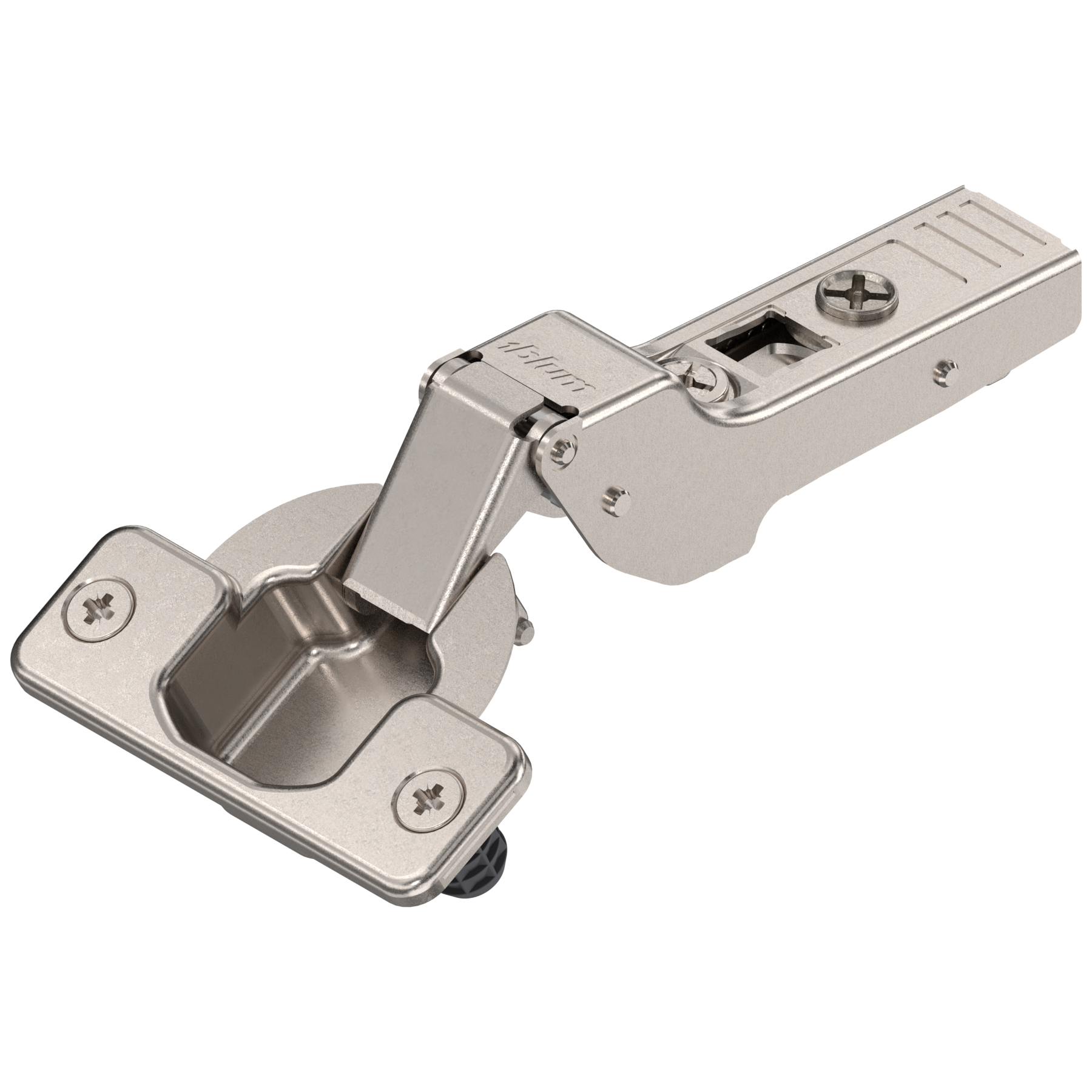 Blum CLIP top 120° hinges Self-closing Half overlay Nickel