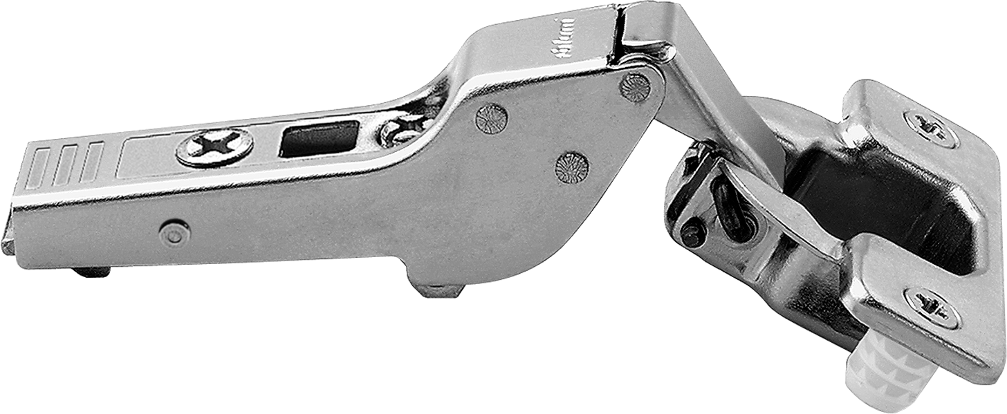 Blum CLIP top 120° hinges Self-closing Half overlay Nickel