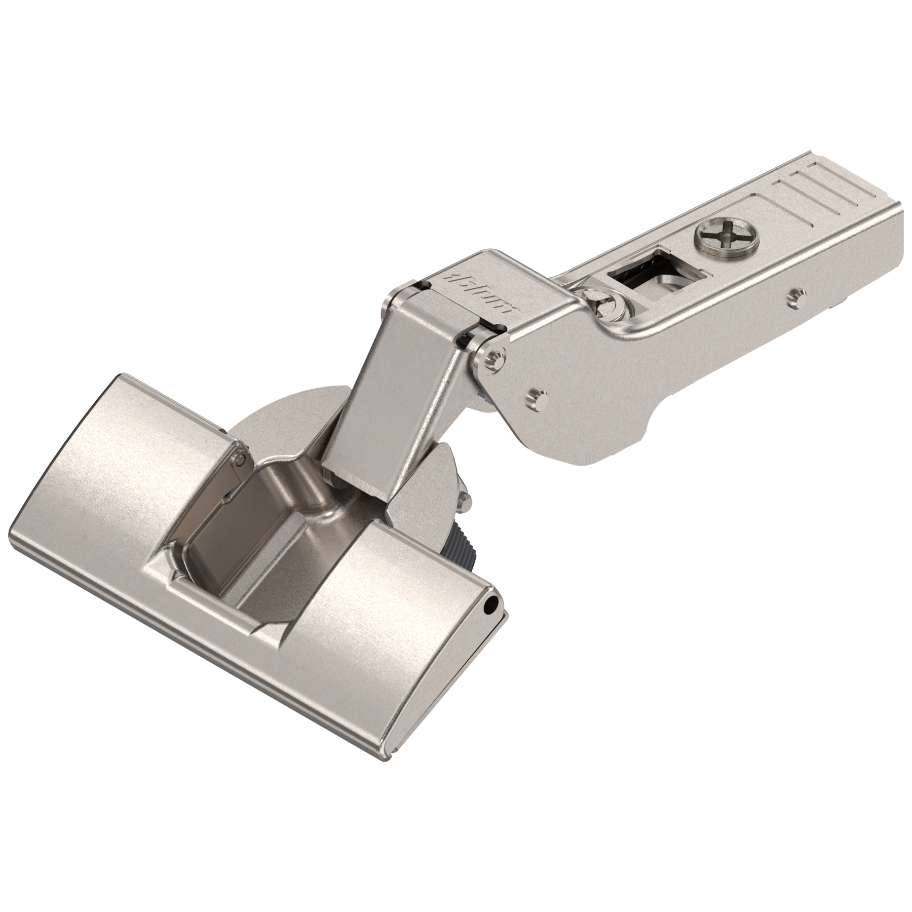 Blum CLIP top 120° hinges Self-closing Half overlay Nickel
