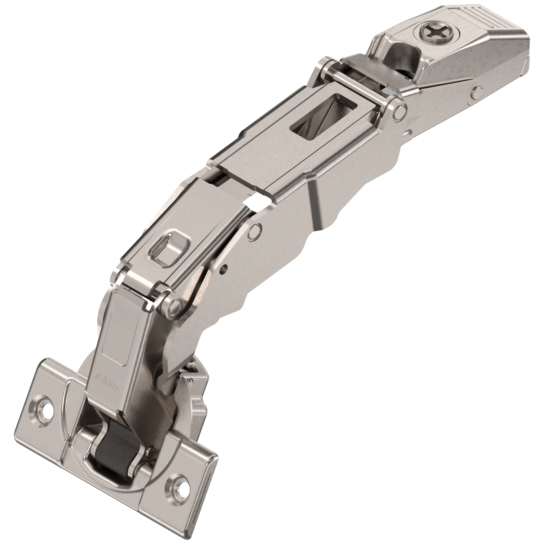 Blum CLIP top 155° zero protrusion hinges Self-closing Full overlay Nickel