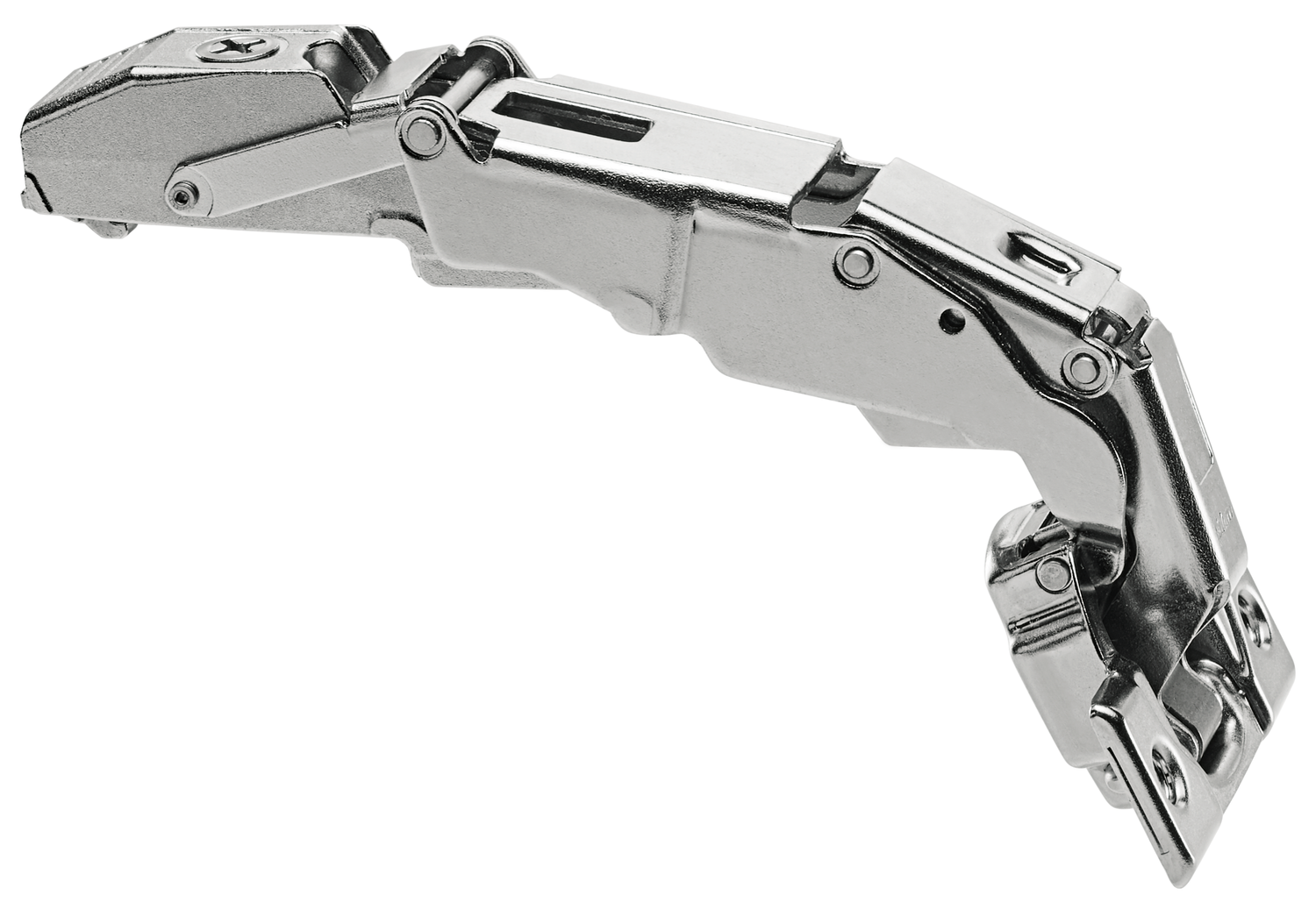 Blum CLIP top 155° zero protrusion hinges Self-closing Full overlay Nickel
