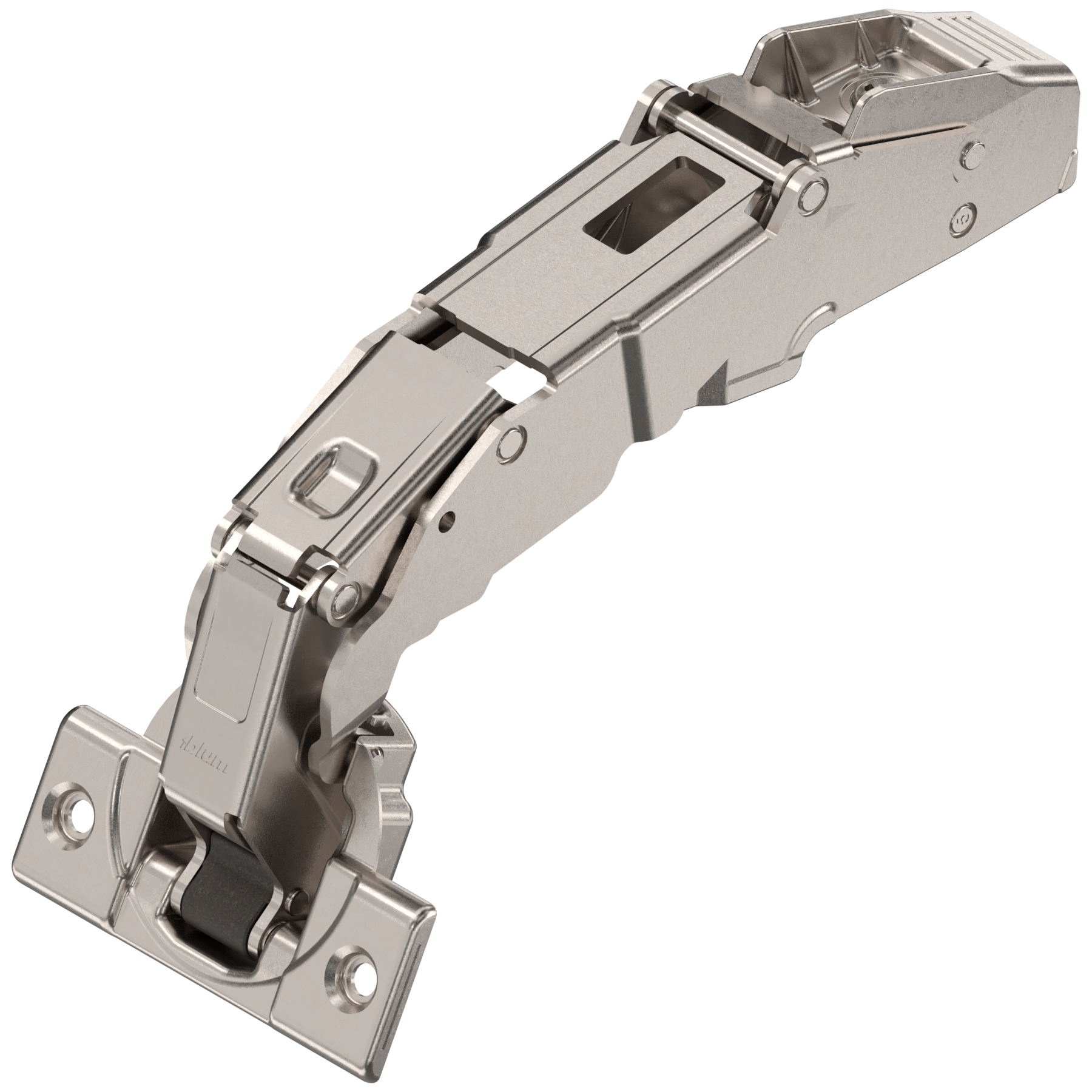 Blum CLIP top 155° zero protrusion hinges Self-closing Full overlay Nickel