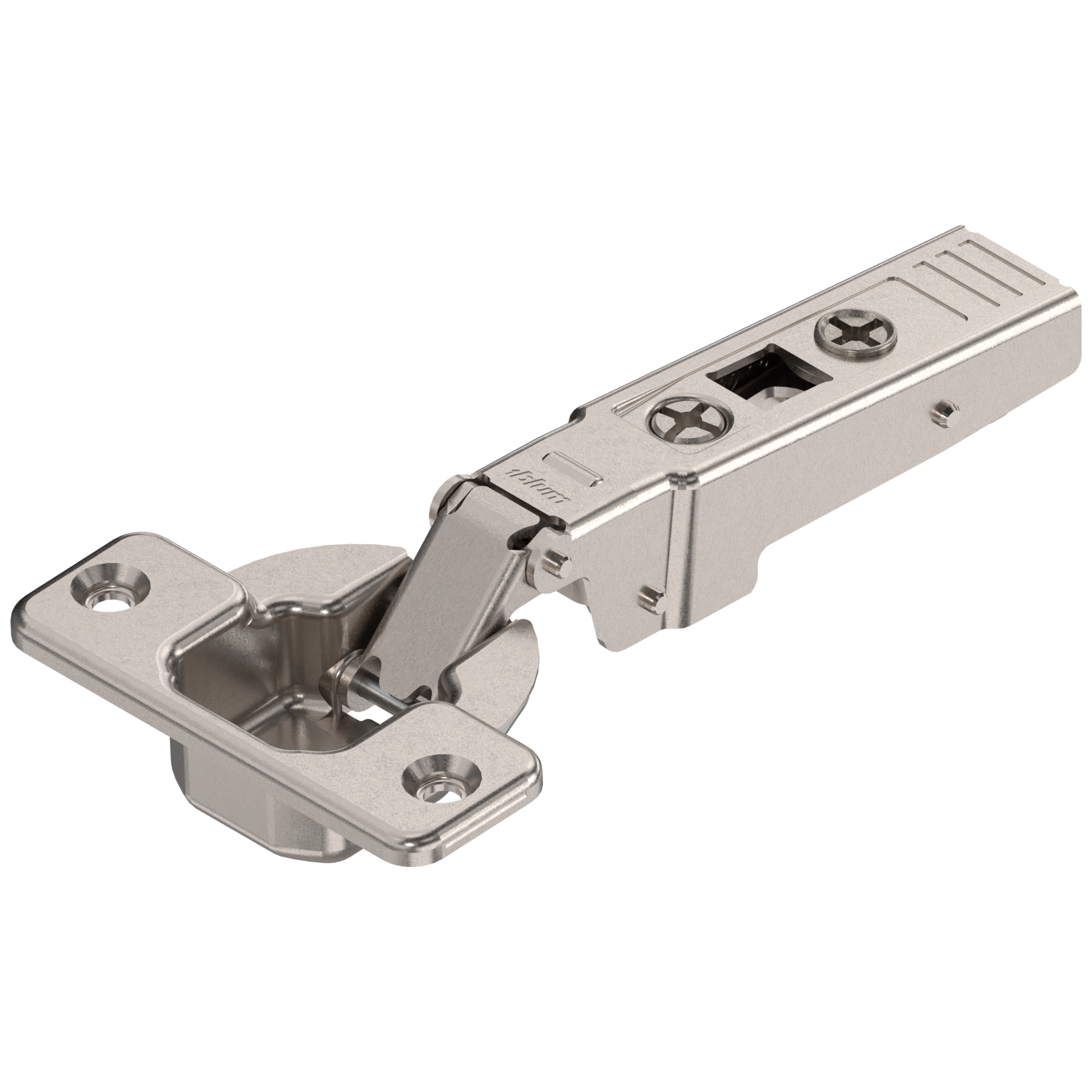 Blum CLIP top 95° thick door hinges Self-closing Full overlay Nickel