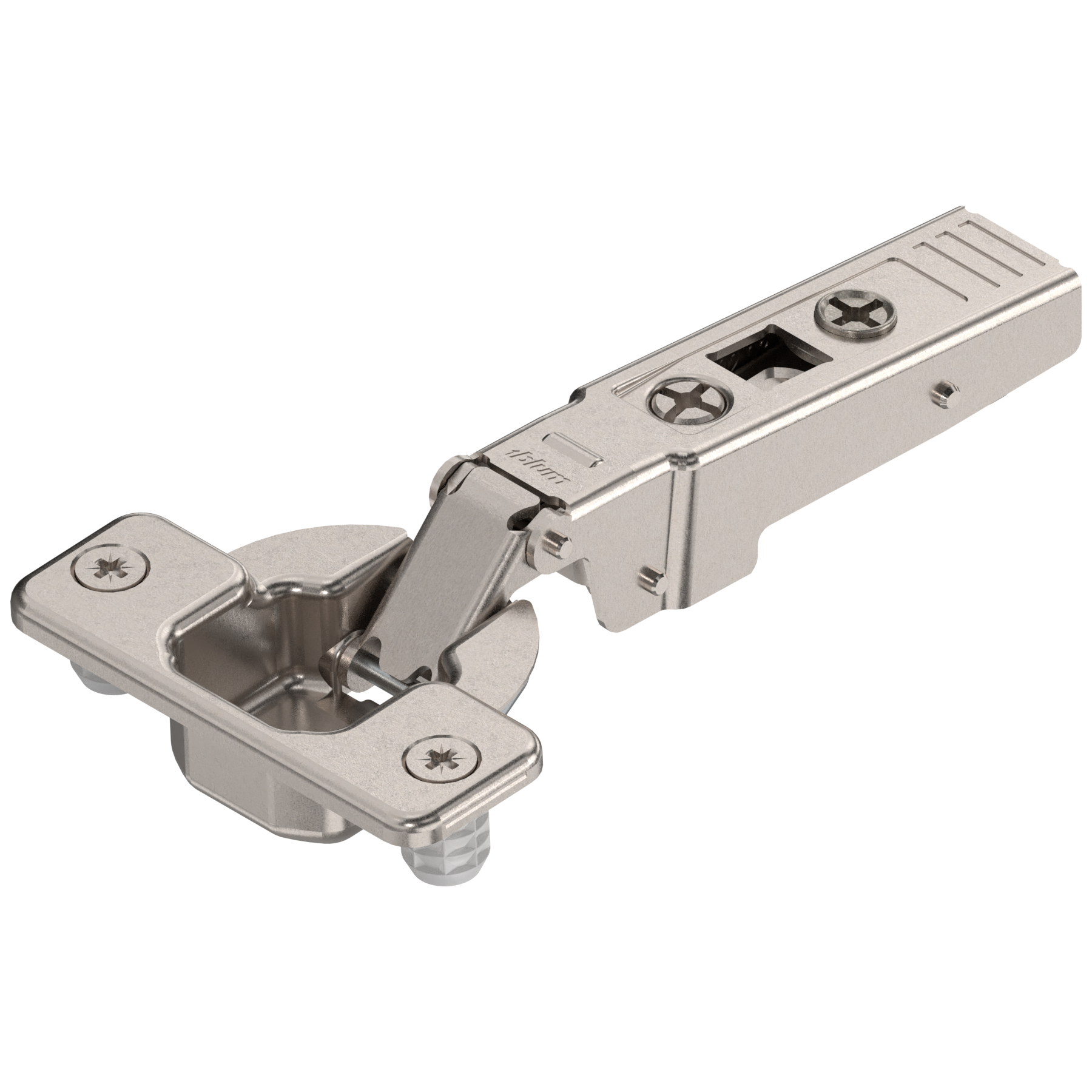Blum CLIP top 95° thick door hinges Self-closing Full overlay Nickel