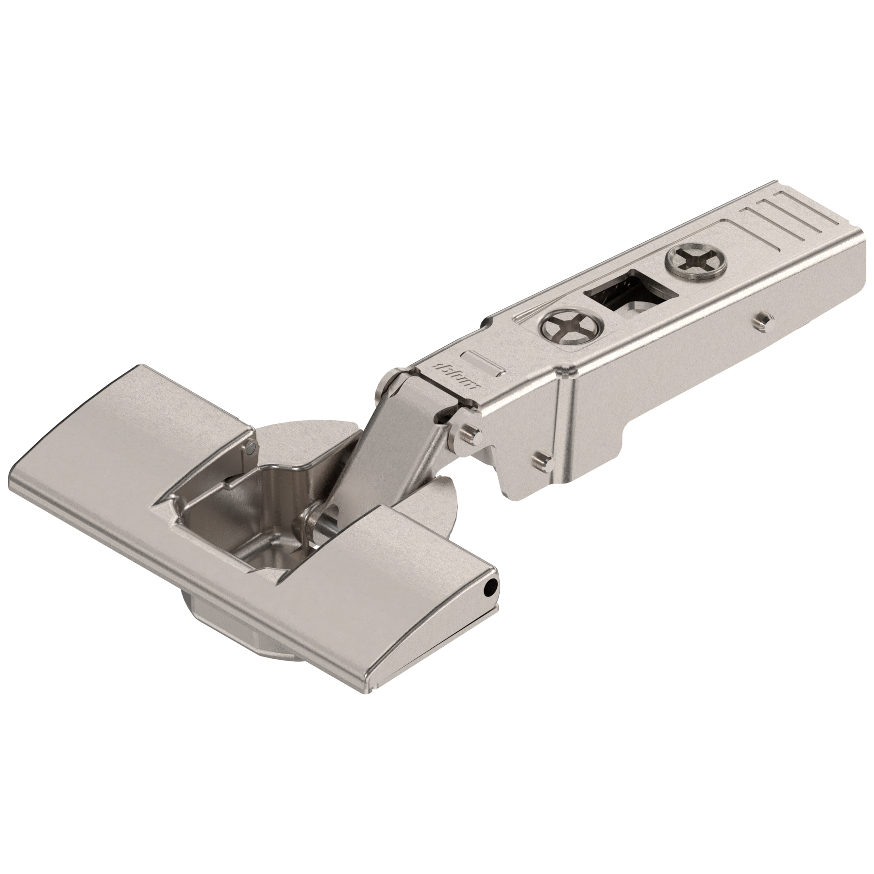 Blum CLIP top 95° thick door hinges Self-closing Full overlay Nickel