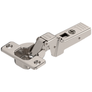 Blum CLIP top 95° thick door hinges Self-closing Half overlay Nickel