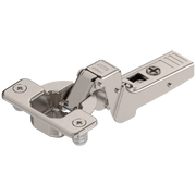 Blum CLIP top 95° thick door hinges Self-closing Inset Nickel