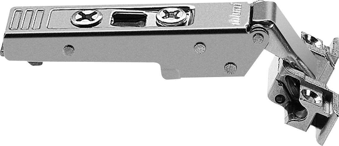 Blum CLIP top hinges - special applications Narrow aluminum free swinging Nickel. Screw-on
