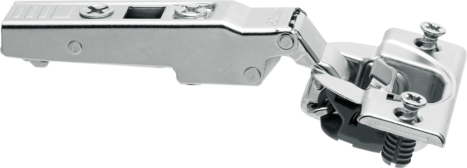 Blum CLIP top BLUMOTION 110°+ hinges Full overlay Nickel