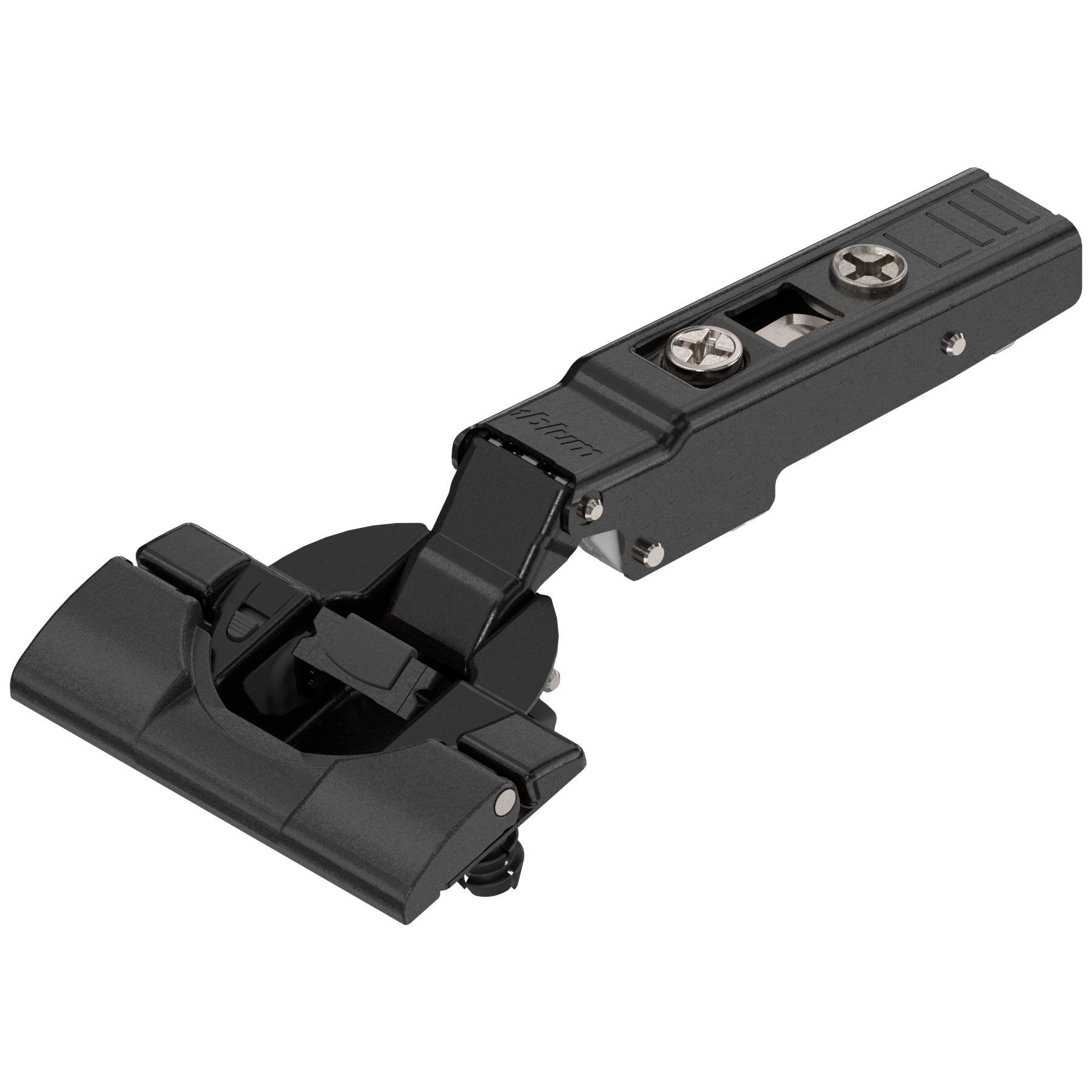 Blum CLIP top BLUMOTION 110°+ hinges Full overlay Onyx Black