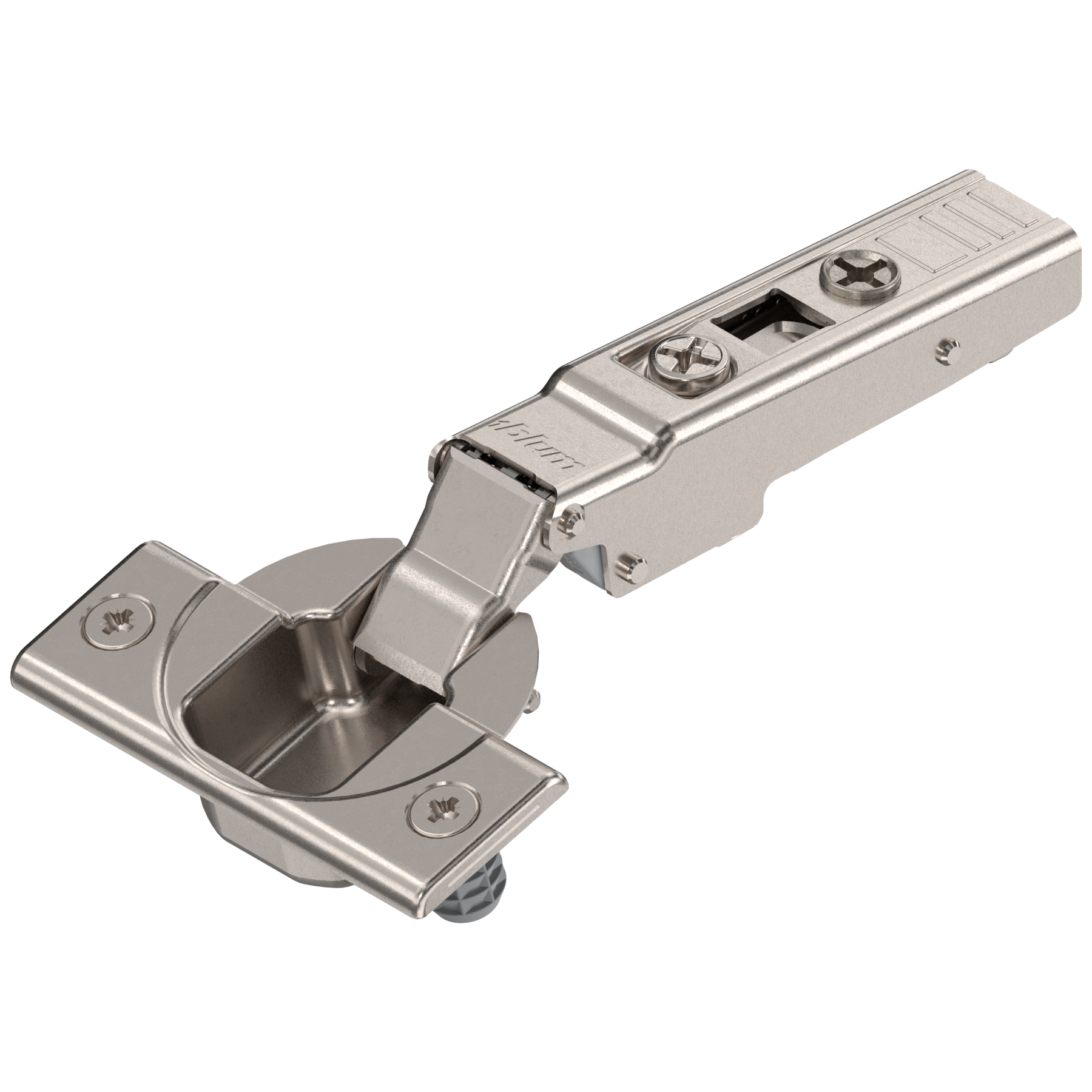 Blum CLIP top 110° + hinges Self-closing Full overlay Nickel