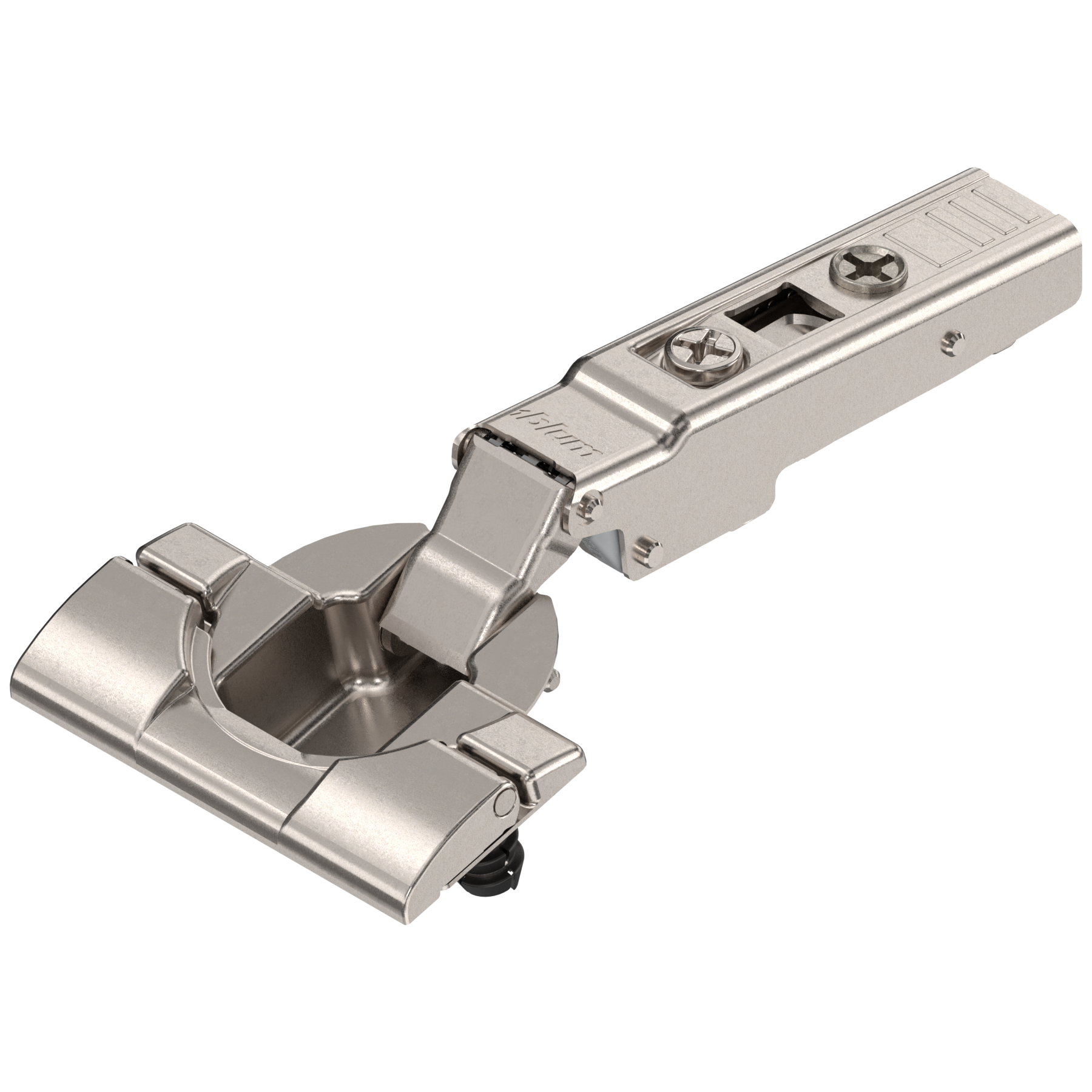 Blum CLIP top 110° + hinges Self-closing Full overlay Nickel