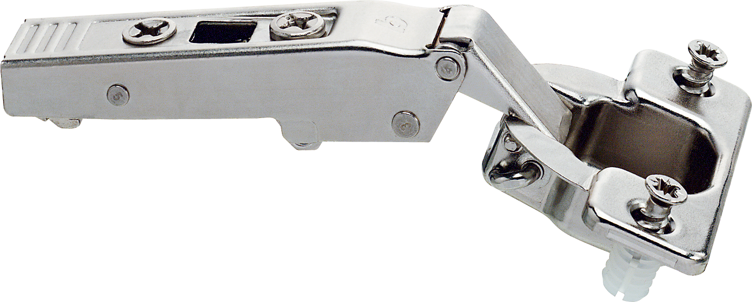 Blum CLIP top 120°+ hinges Self-closing Full overlay Nickel