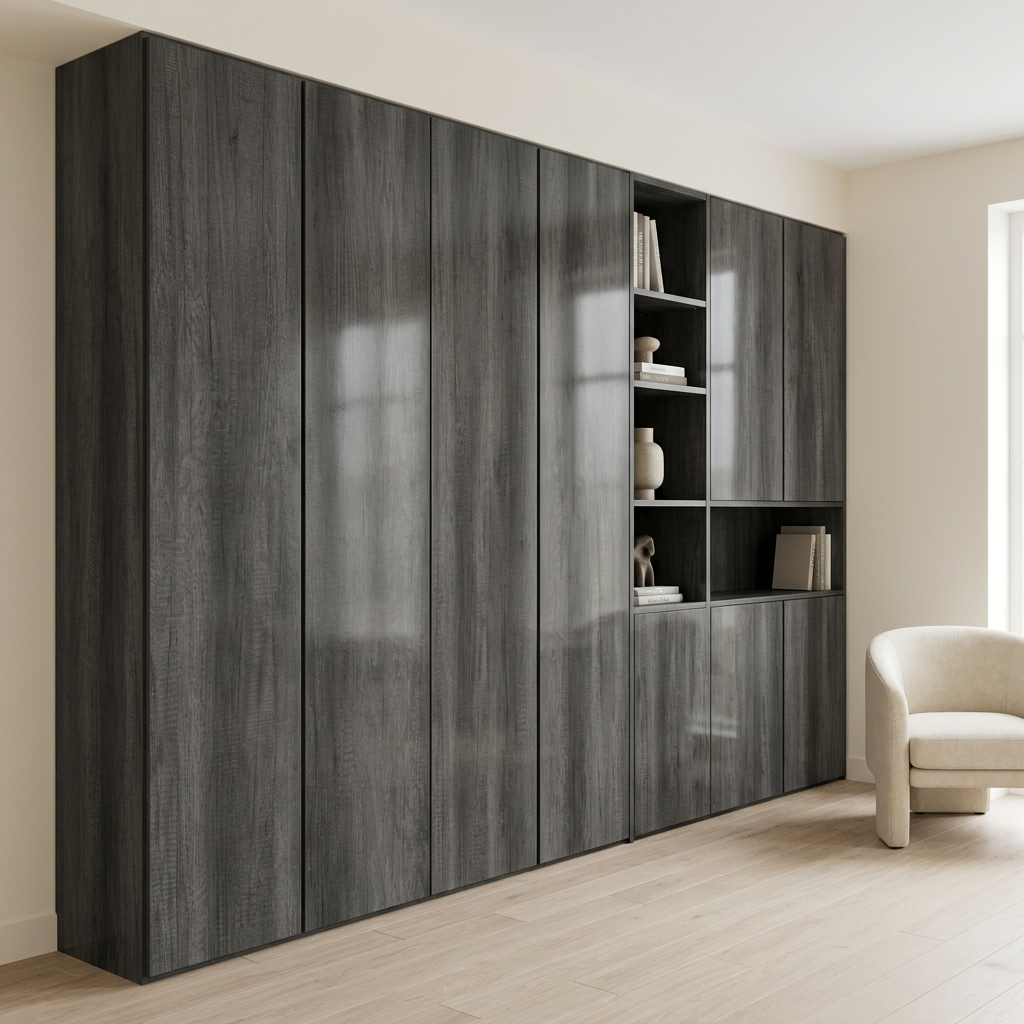 SALT Innolac MDF Panel Canyon Charcoal - 4'x9' 19mm