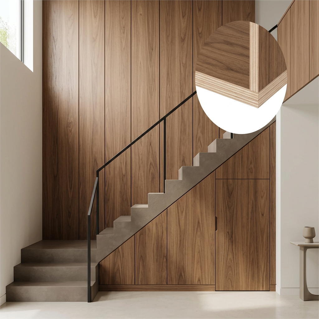 PLYWOOD DOMESTIC WALNUT 1/2 4X10 A1 PS