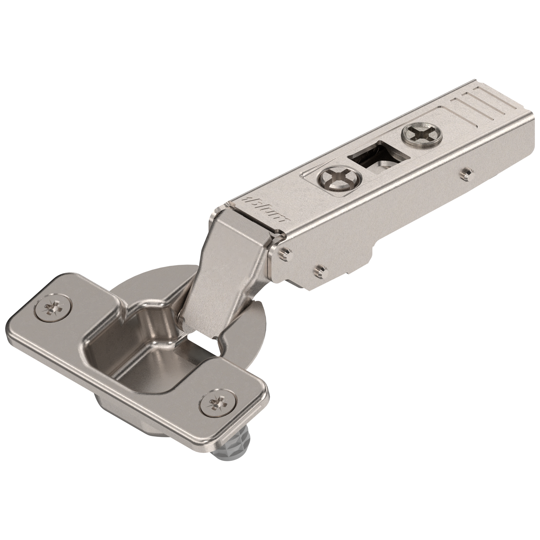 Blum CLIP top 107° hinges Self-closing Full overlay Nickel