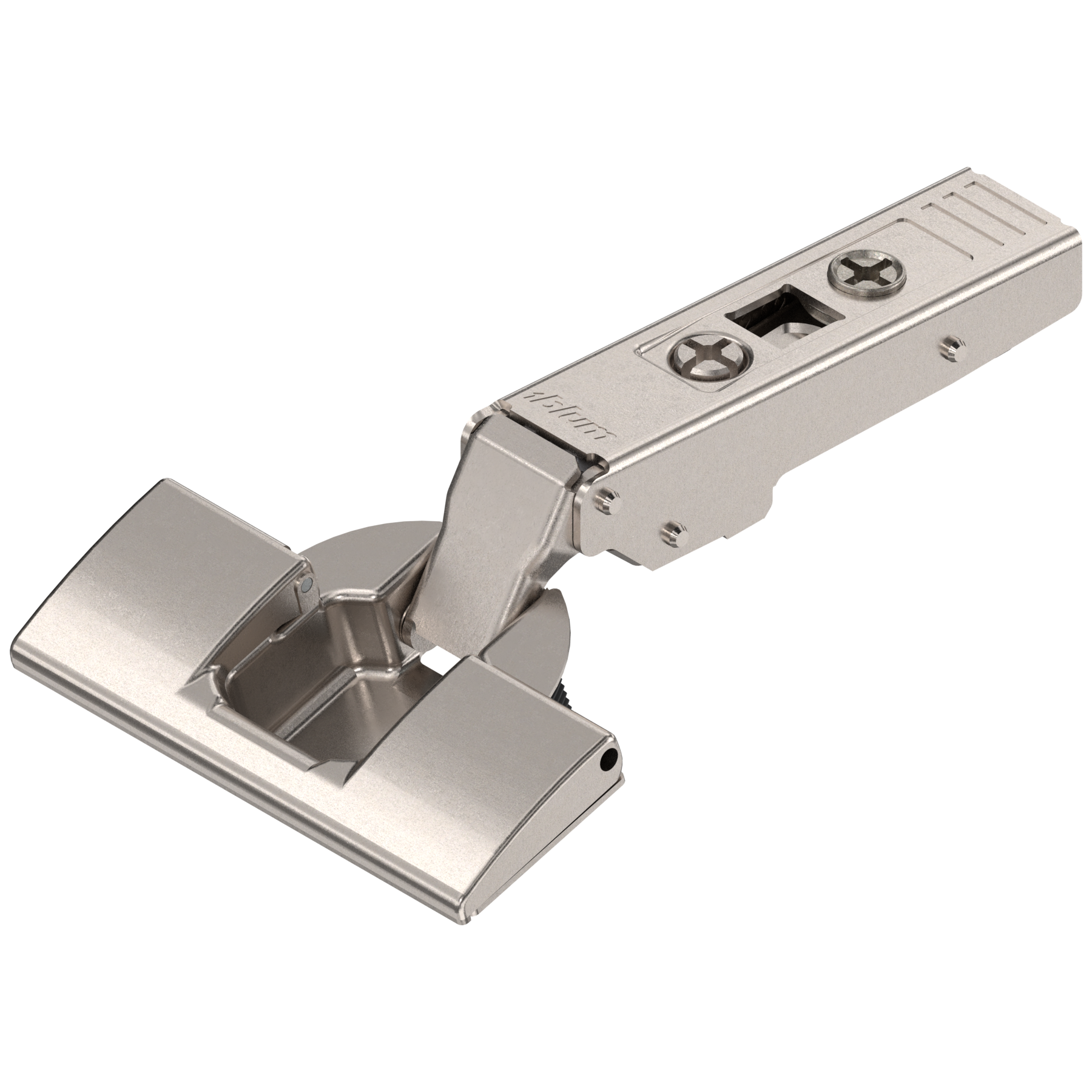 Blum CLIP top 107° hinges Self-closing Full overlay Nickel
