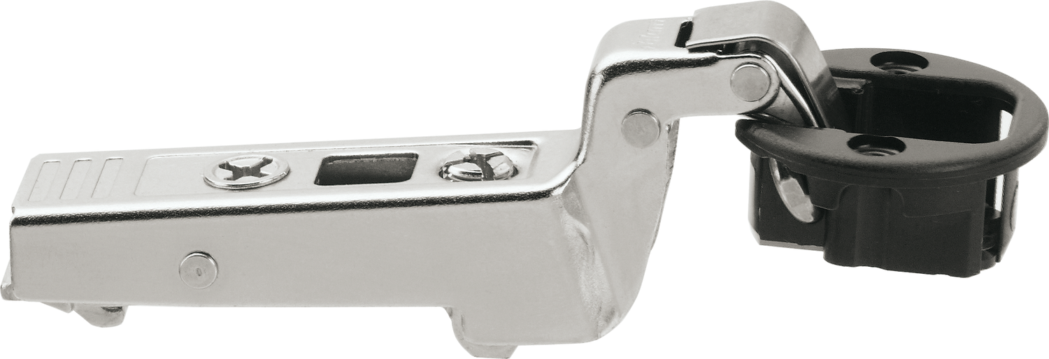 Blum CLIP top hinges - special applications 95° Glass door hinges - self closing Inset Black/Nickel