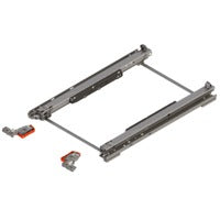 MOVENTO - waste/recycle set 15'' Zinc-Plated