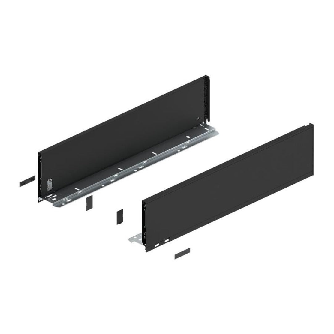 Blum LEGRABOX C-Height Drawer Box Kit Matte Black 125 LB
