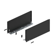 Blum LEGRABOX F-Height Drawer Box Kit Matte Black 125 LB