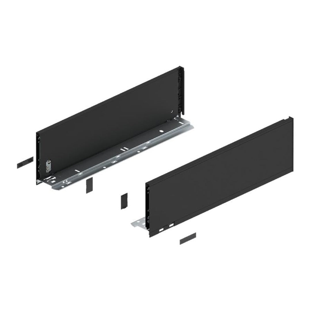 Blum LEGRABOX C-Height Drawer Box Kit Matte Black 170 LB