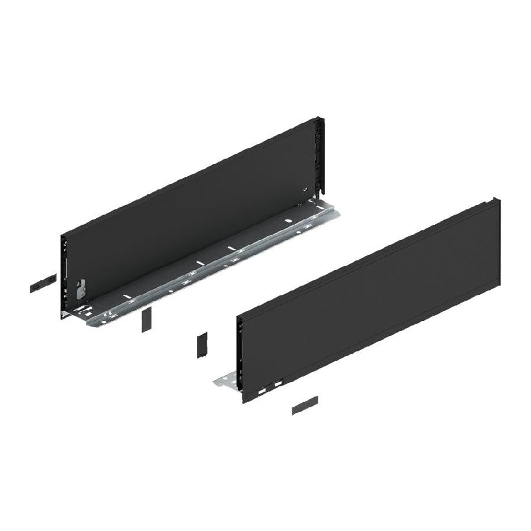 Blum LEGRABOX C-Height Drawer Box Kit Matte Black 170 LB