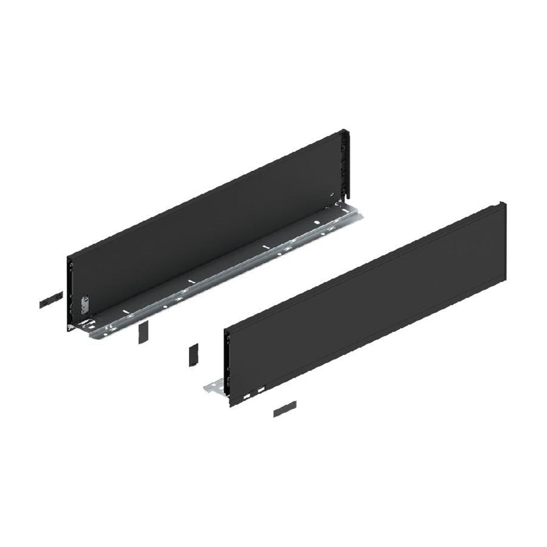 Blum LEGRABOX C-Height Drawer Box Kit Matte Black 170 LB
