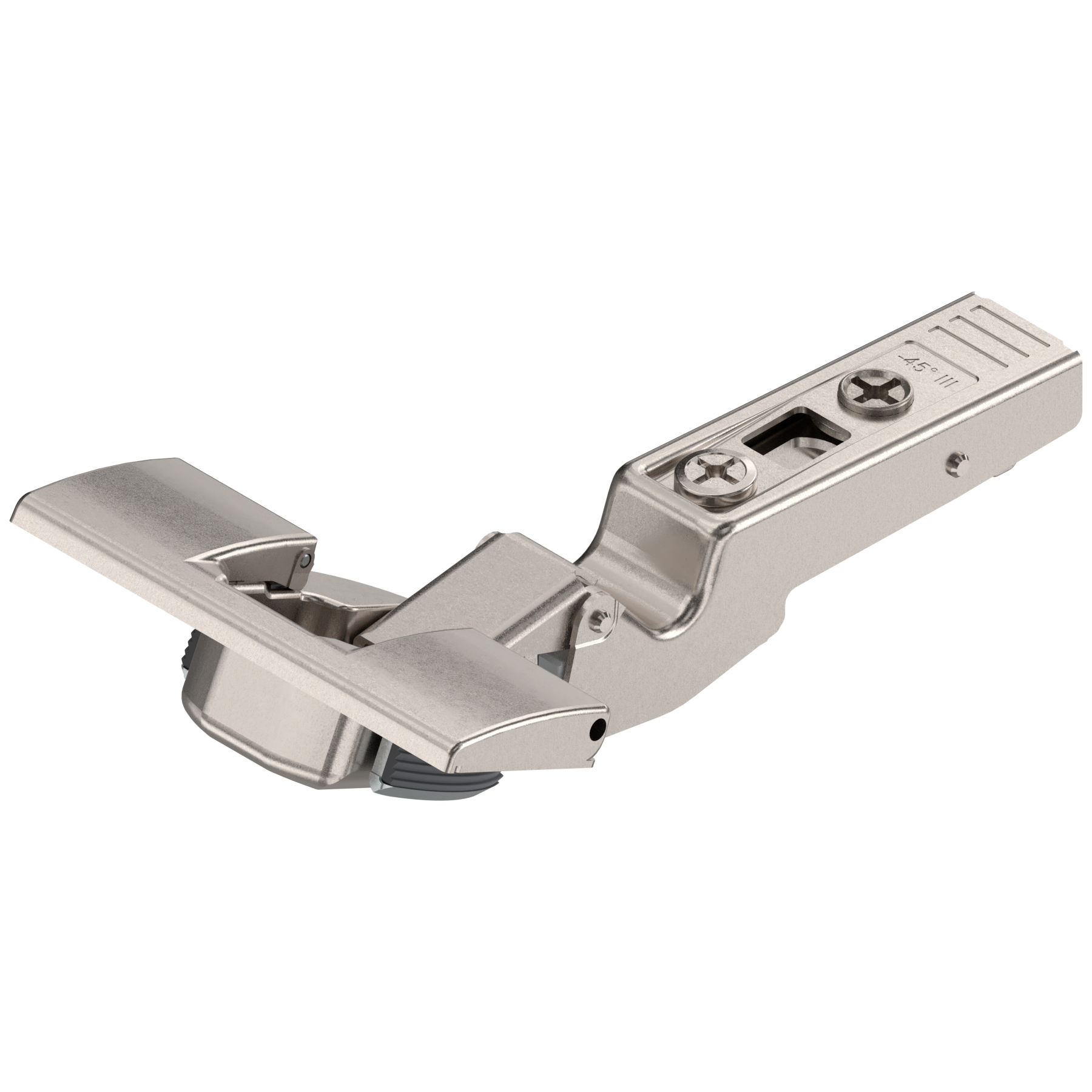 Blum CLIP top hinges - special applications Angled hinges -45° Nickel