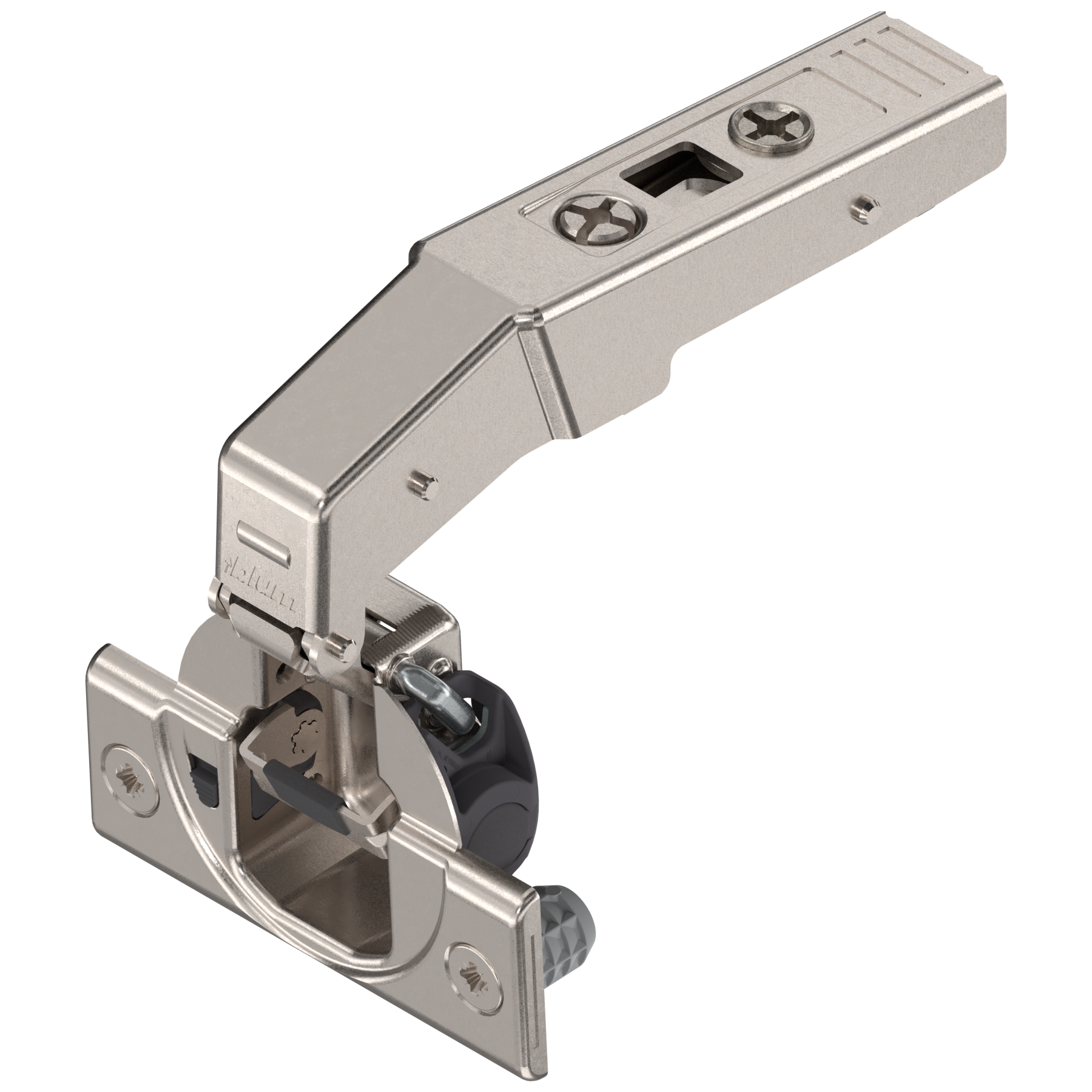 Blum CLIP top BLUMOTION 155° zero protrusion hinges Soft-close Full overlay Onyx Black