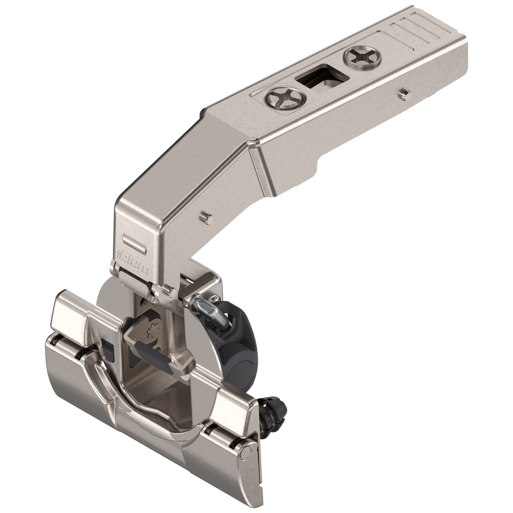 Blum 95° CLIP top BLUMOTION blind corner hinge Soft-close Inset Inserta Onyx Black