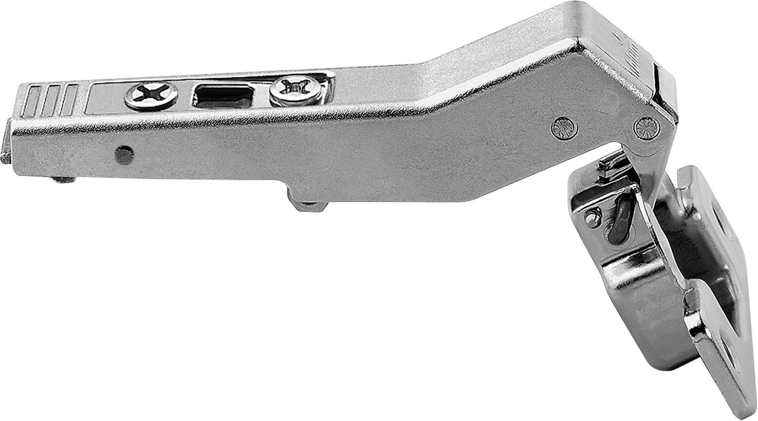 Blum CLIP top hinges - special applications Diagonal 45° hinges (110° opening) Full overlay Nickel