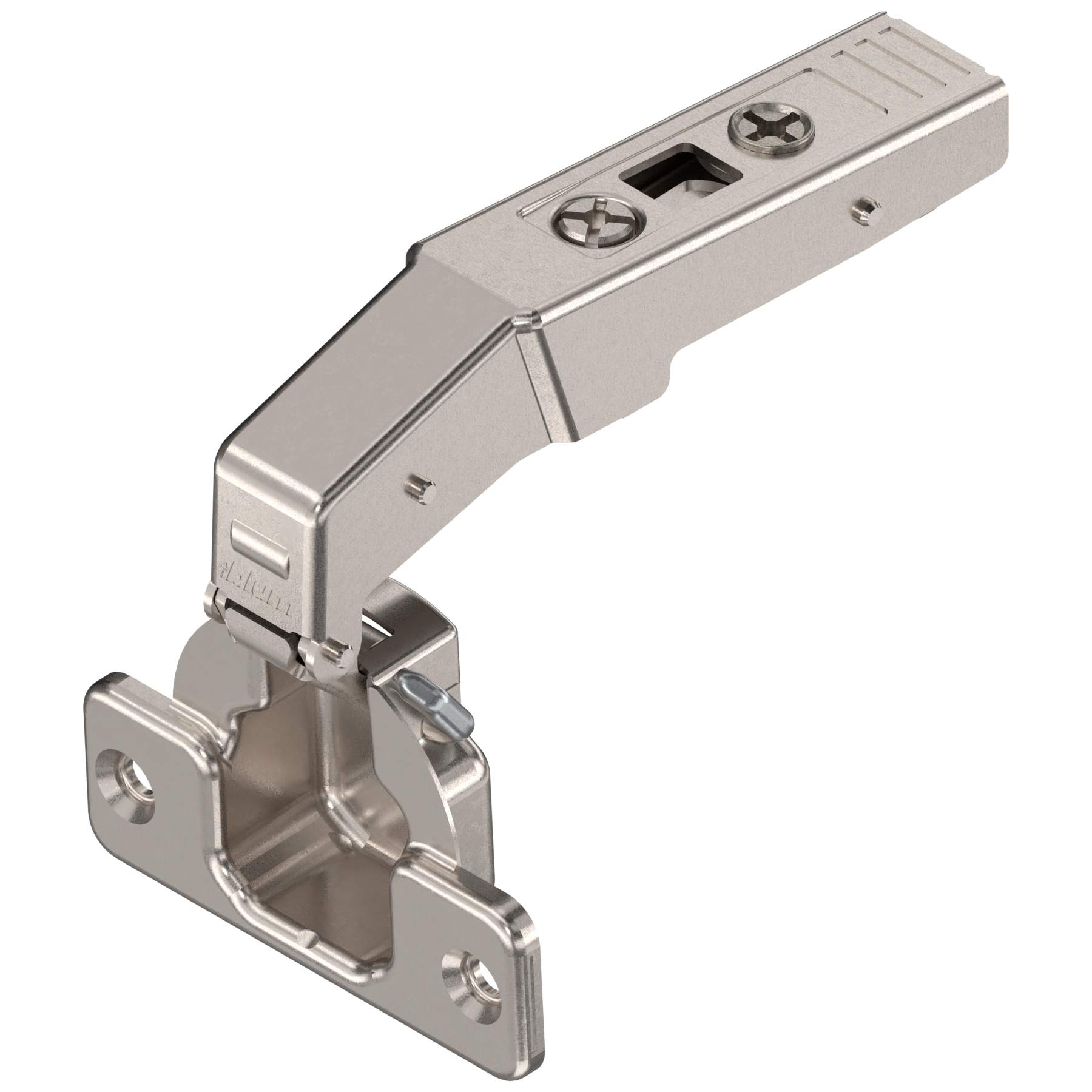 Blum CLIP top hinges - special applications Blind corner hinges (95° opening) Inset Nickel